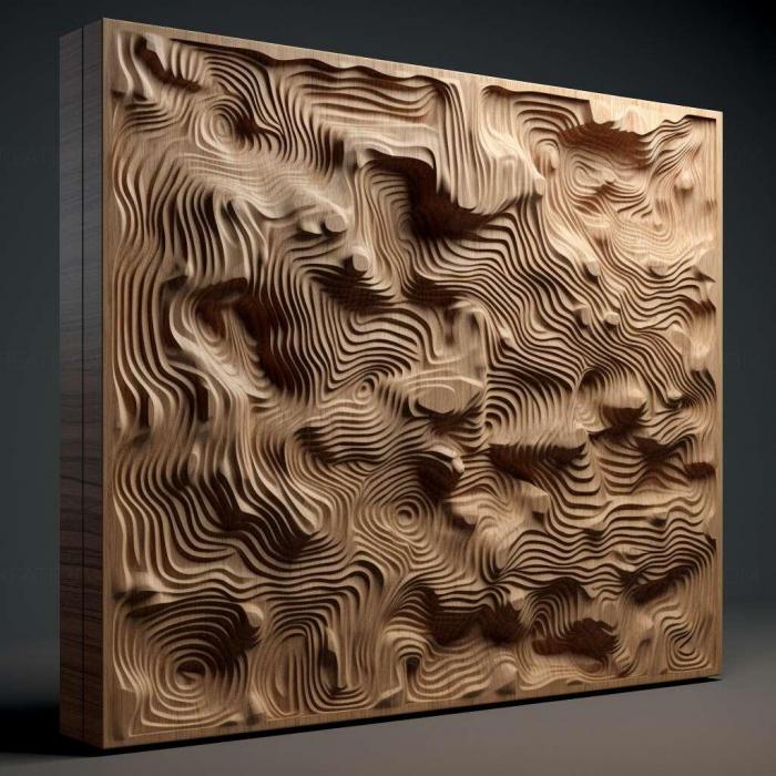 نموذج ثلاثي الأبعاد لآلة CNC 3D Art 